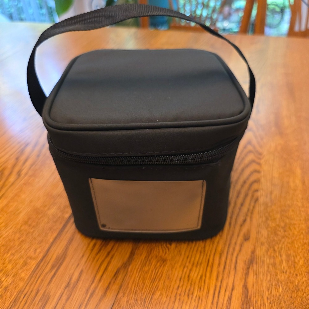Medela Breast Milk Cooler Bag Black Insulated Zip Case with Handle Shower Gift